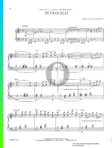 Petrocelli Musik-Noten