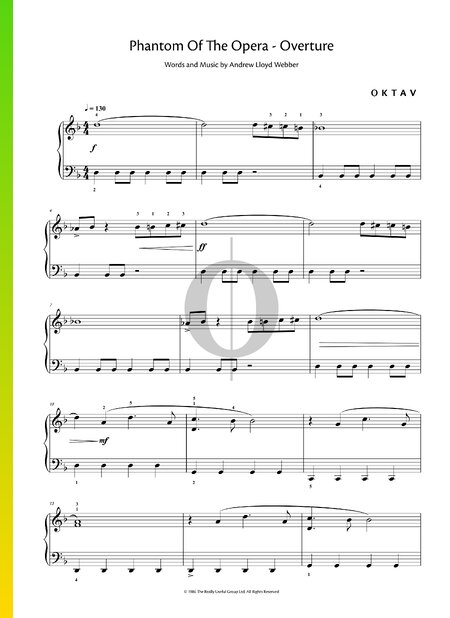 Phantom of the Opera - Overture