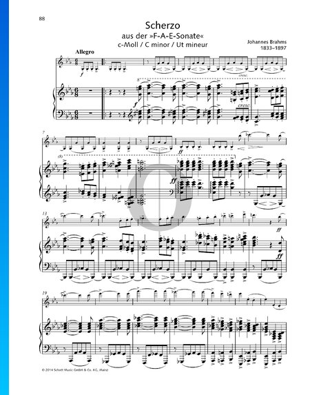 Sonata in C Minor: Scherzo