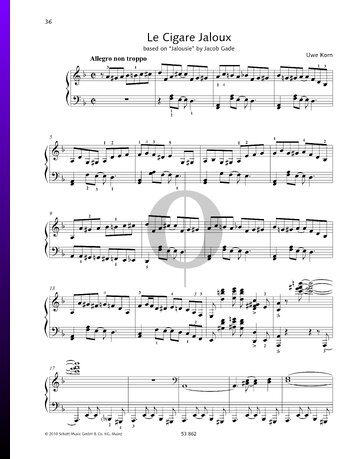 Le Cigare Jaloux Sheet Music