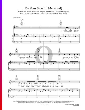 By Your Side (In My Mind) Sheet Music