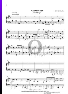 Goldberg Variations, BWV 988:: Variations 10 - 14 (Jazz)