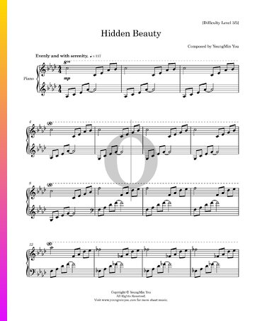 Hidden Beauty Sheet Music