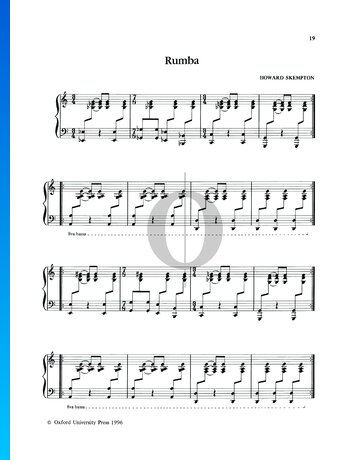 Rumba Musik-Noten
