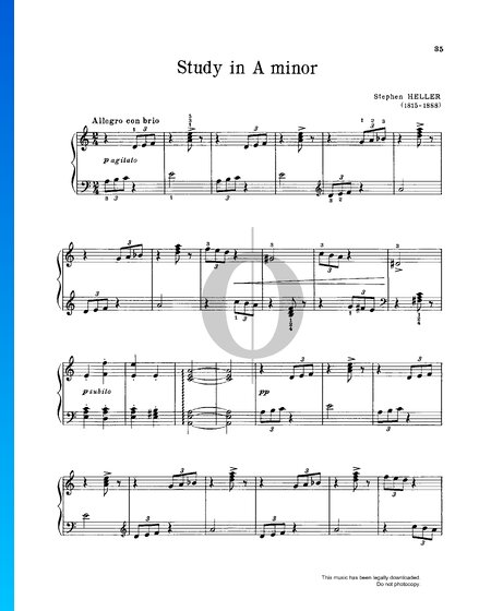 Study In A Minor (Heller)