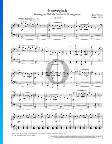 Lyric Pieces, Op. 12 No. 6: Norwegian Melody