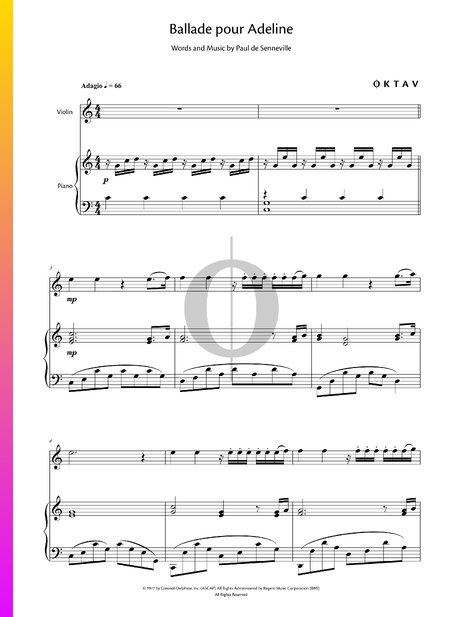Ballade pour Adeline