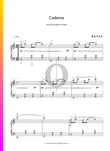 Cadenza Sheet Music