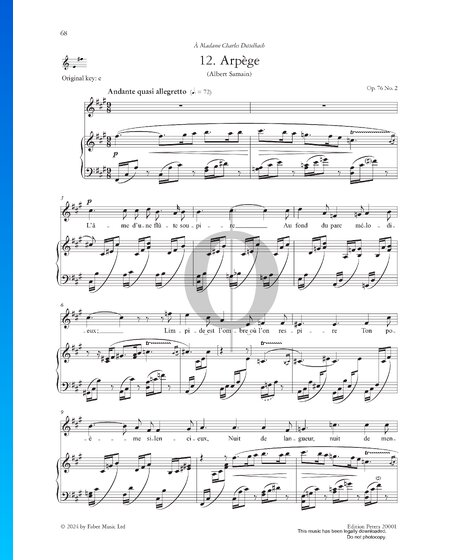 Arpège, Op. 76 Nr. 2