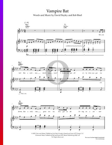 Vampire Bat Sheet Music