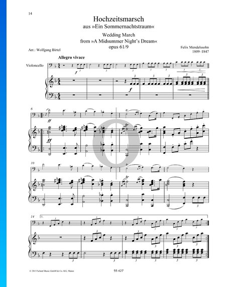 Marche Nuptiale, Op. 61