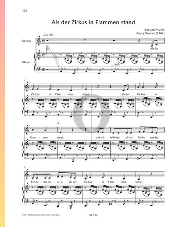 Als der Zirkus in Flammen stand Sheet Music