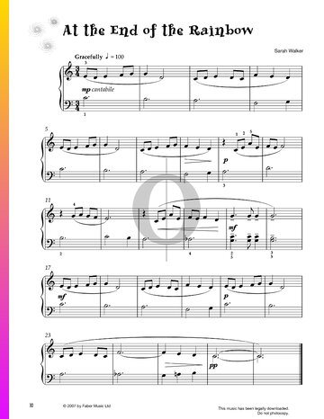 At The End Of The Rainbow Partitura