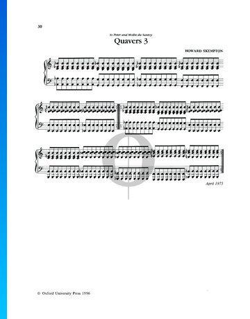 Quavers 3 Sheet Music