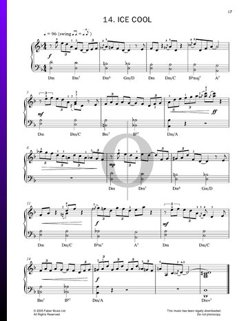 Ice Cool Sheet Music