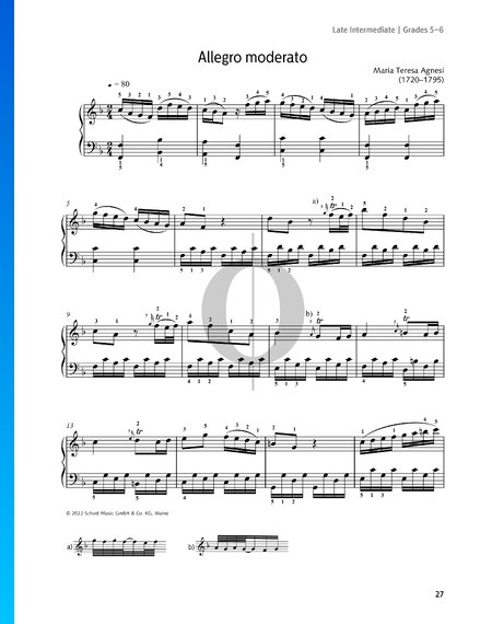Harpsichord Sonata in F Major: 2. Allegro moderato