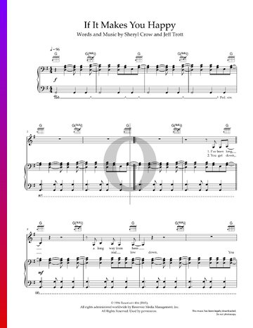If It Makes You Happy Sheet Music