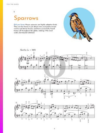 Sparrows bladmuziek