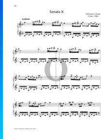 Sonata in C Major, No.10