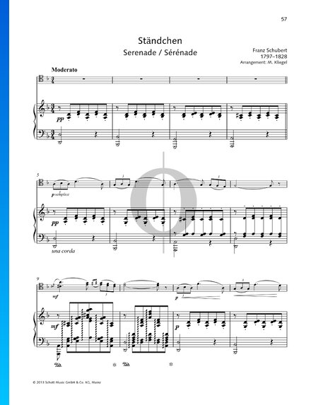 Ständchen (Serenade) D. 957 No. 4