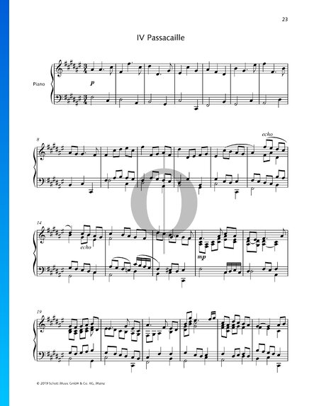 Trio Sonata in G Major, HWV 399: 3. Passacaille