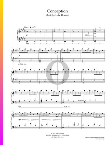 Conception Sheet Music