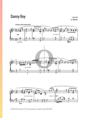 Danny Boy Musik-Noten