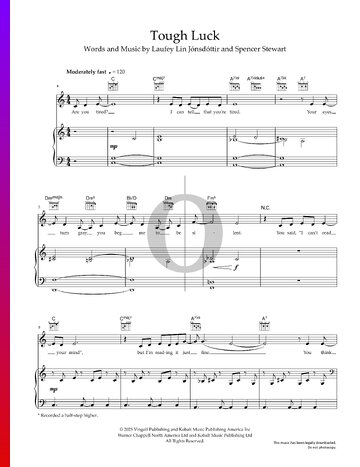 Tough Luck Musik-Noten