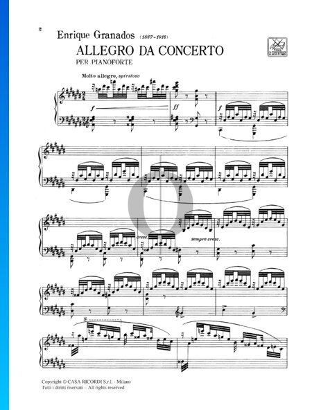 Allegro de concierto, Op. 46