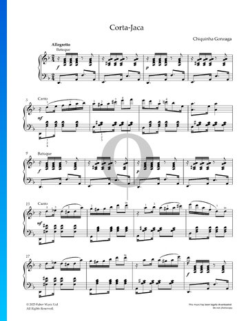 Corta-Jaca Sheet Music