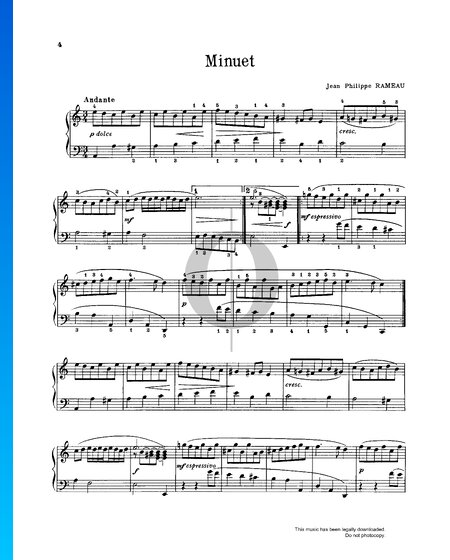 Menuett in A Minor