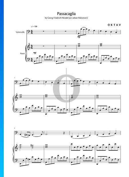 Suite No. 7 en Sol mineur, HWV 432 : Passacaglia