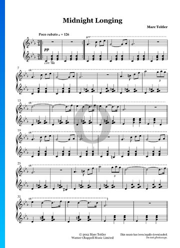 Midnight Longing Musik-Noten