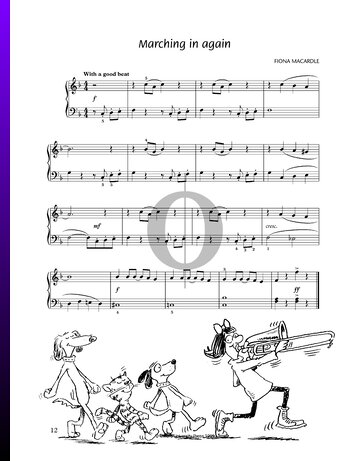 Marching in again Sheet Music