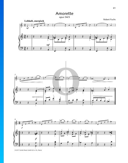 Amorette, Op. 54 No. 3
