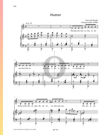 Humor Sheet Music