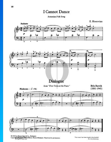 Dialogue Partitura