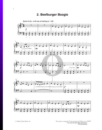 Beefburger Boogie Sheet Music