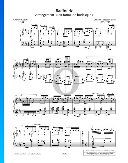Orchestra Suite No. 2 in B Minor, BWV 1067: 7. Badinerie