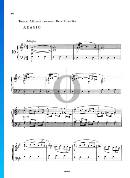 Adagio in g-Moll (Giazotto)