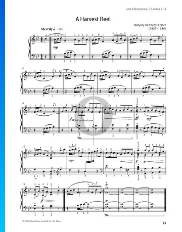 Scots Suite, Volume 1: No. 2 Harvest Lilts Sheet Music