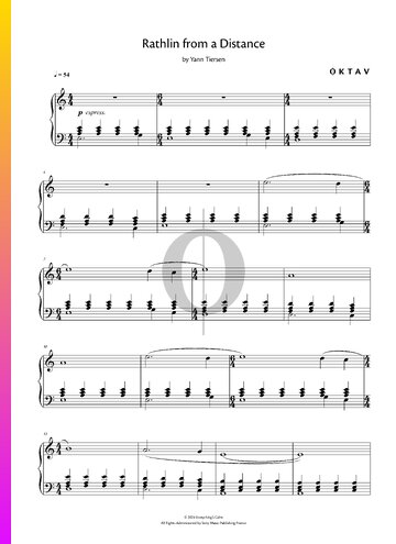 Rathlin from a Distance Sheet Music