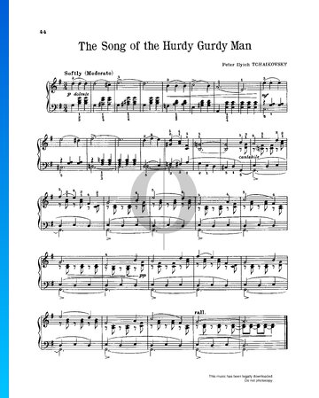 Partition The Song Of The Hurdy Gurdy Man