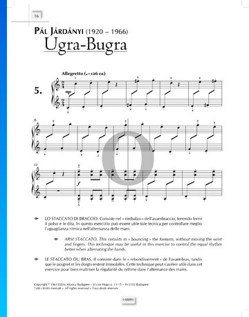 Ugra-Bugra Musik-Noten