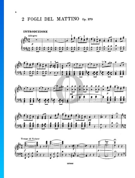 Journaux du matin, op. 279