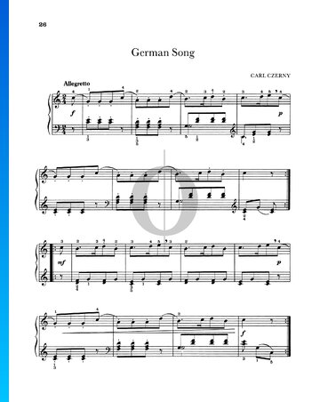 German Song Sheet Music