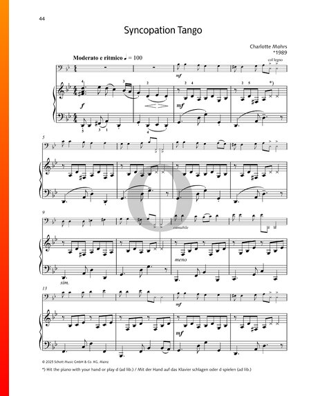 Syncopation Tango