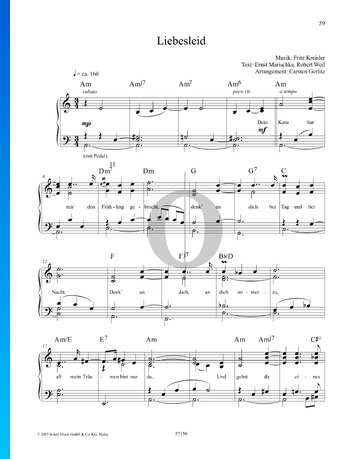 Liebesleid (Love's Sorrow) Sheet Music