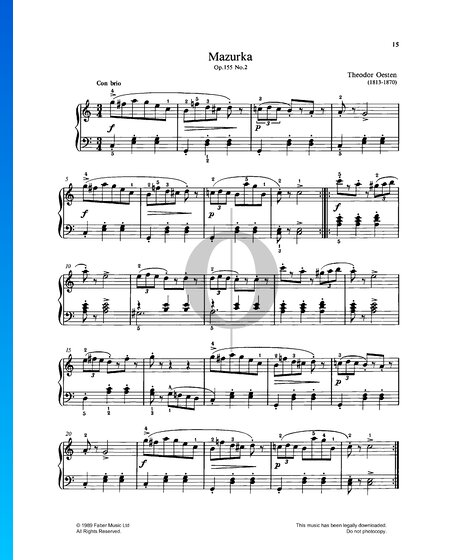 Mazurka, Op. 155 No. 2