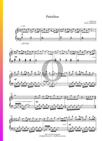 Petrichor Musik-Noten